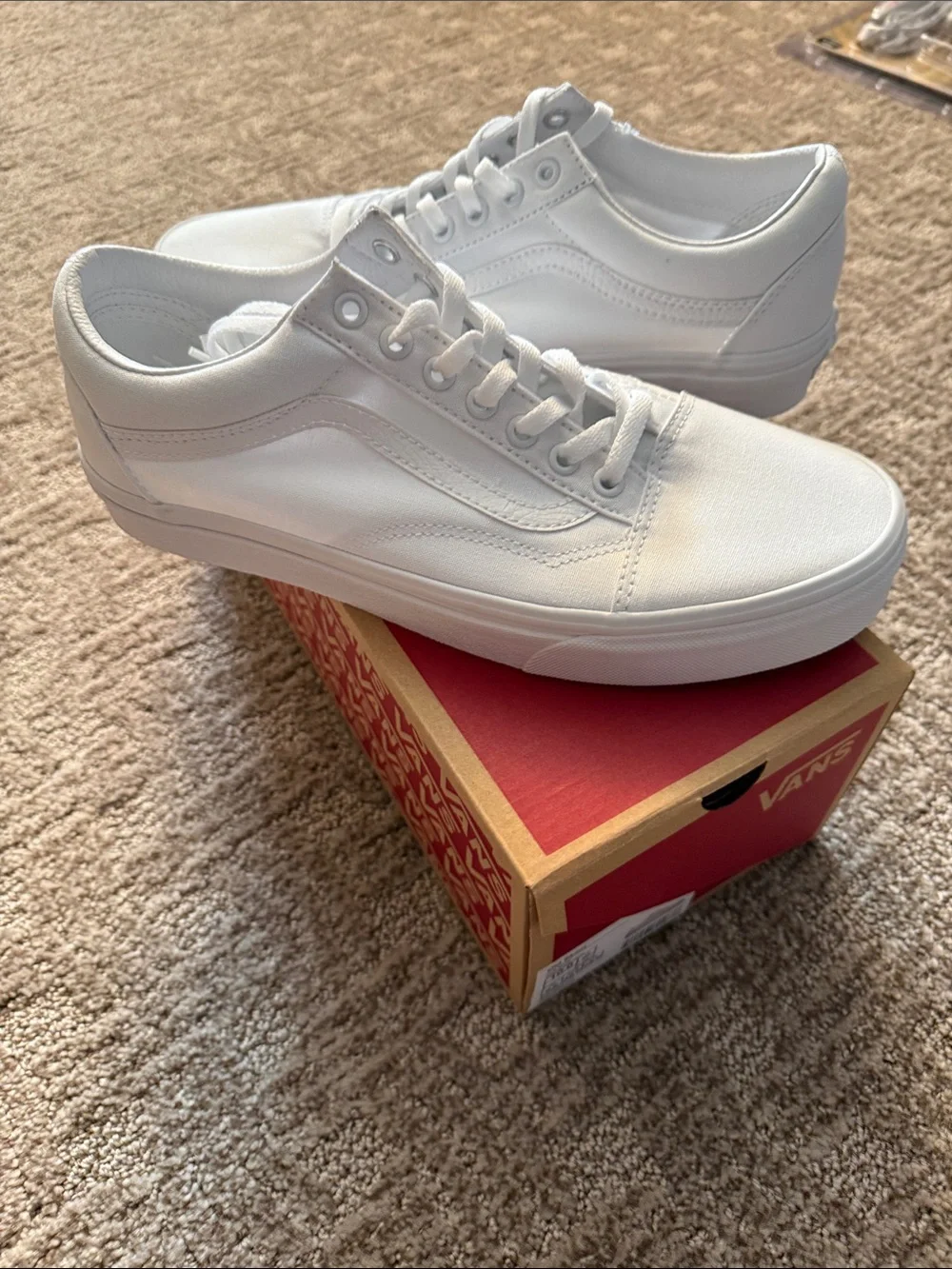 Vans Old Skool White Sneakers